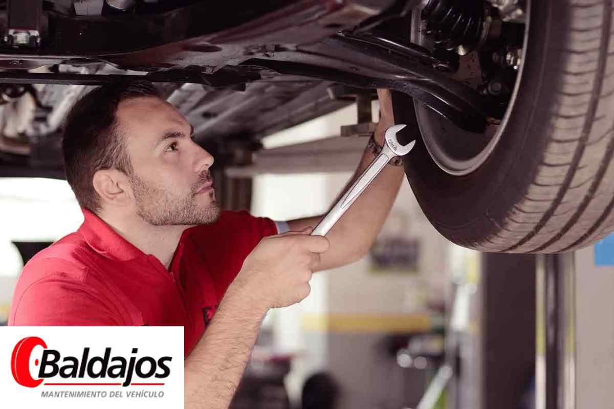 alineación de ruedas en taller Baldajos para garantizar una conducción segura y un correcto comportamiento del vehículo