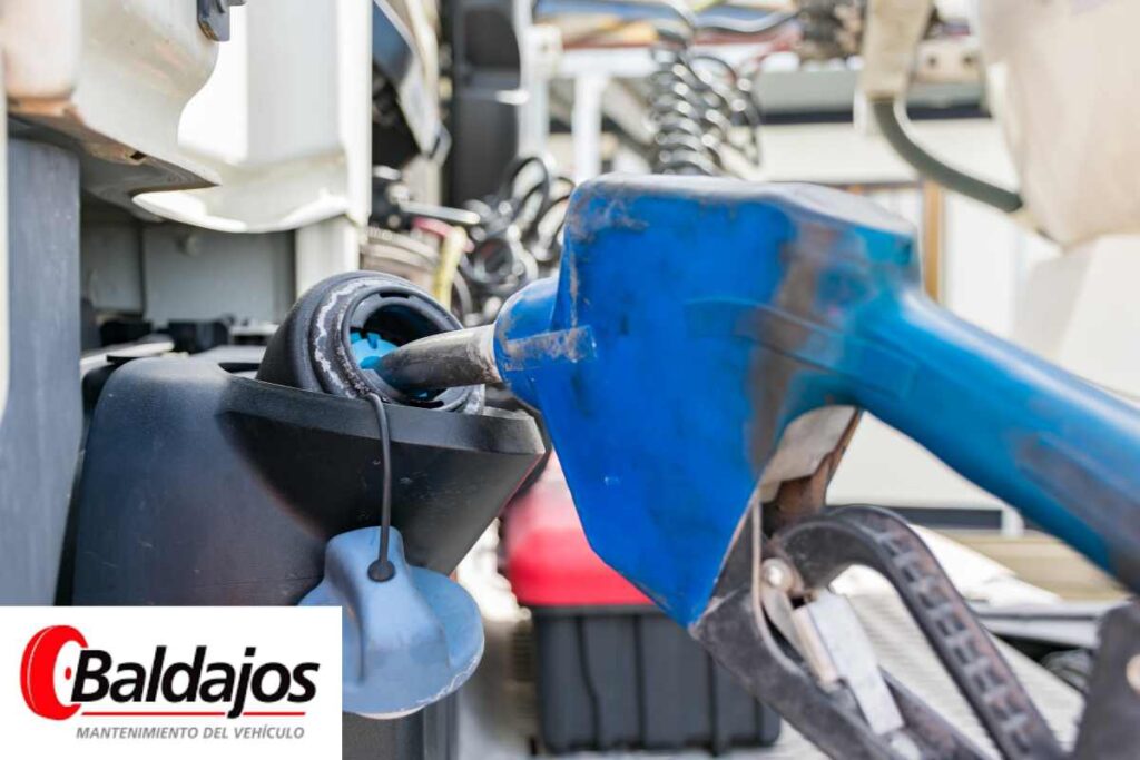 mantenimiento y rellenado de AdBlue en taller Baldajos Valencia para vehículos diésel con sistema anticontaminación